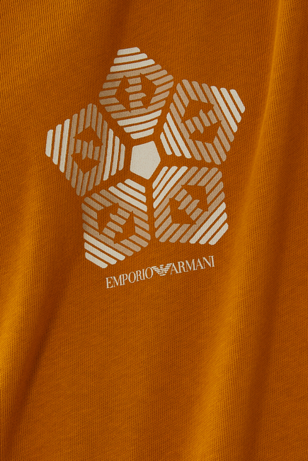 Geometric Eagle Print T-Shirt